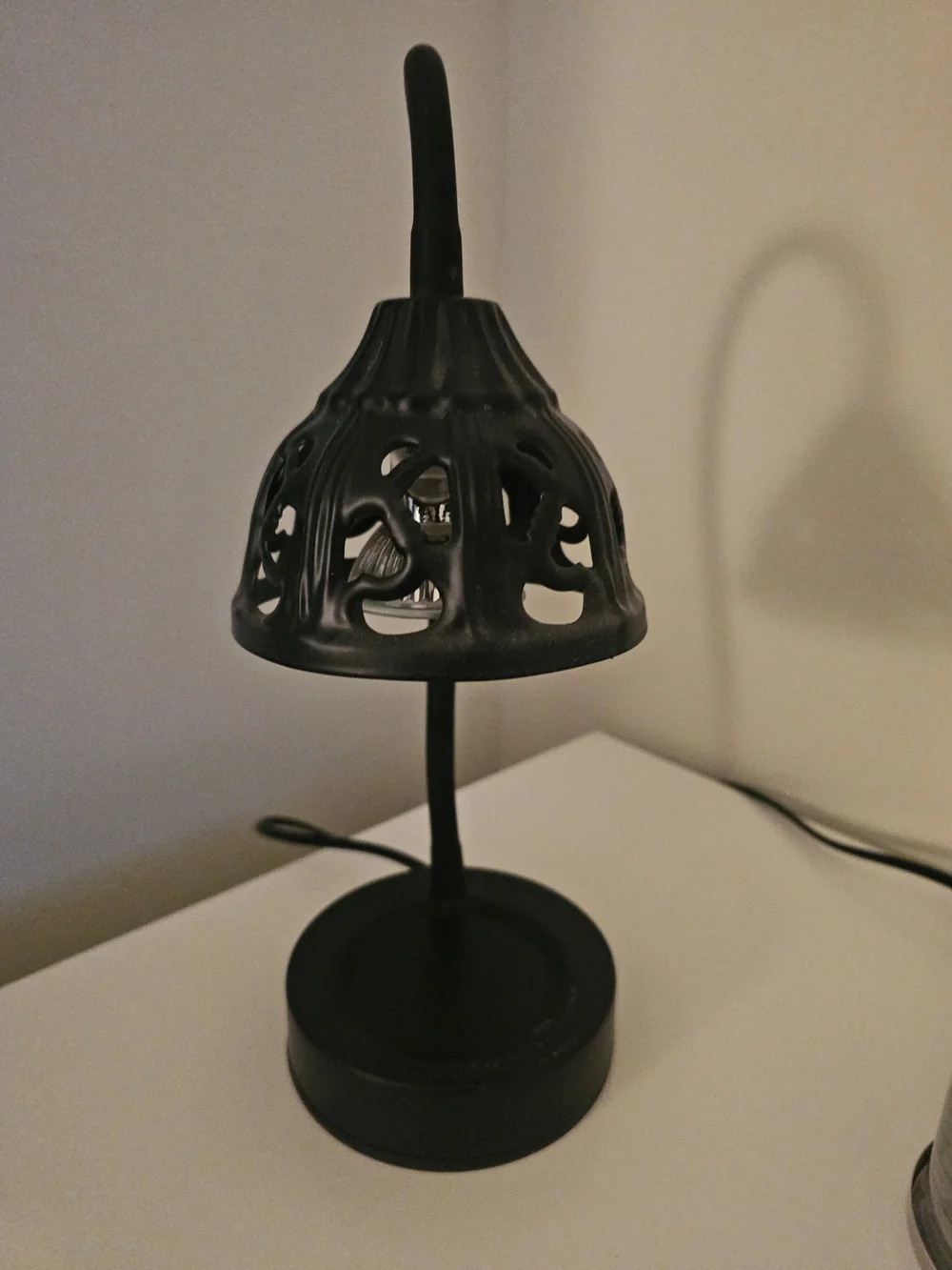 Black Jar Candle Warmer - Black